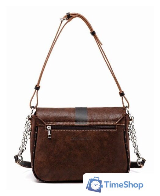 Женская сумка Igermann 1084 22С1084К3 (коричневый) - Изображение №7 — Интернет-магазин Time-Shop