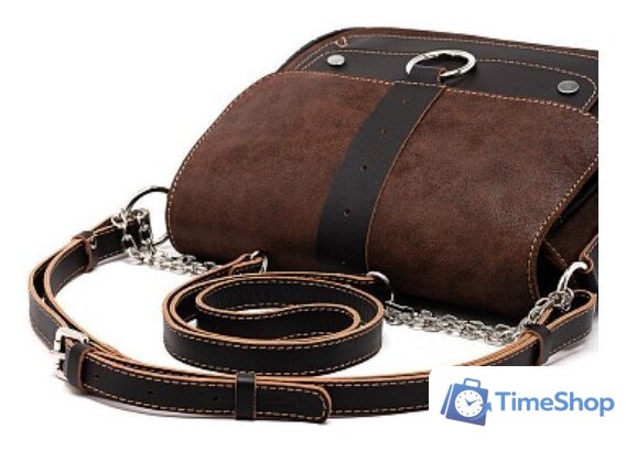 Женская сумка Igermann 1084 22С1084К3 (коричневый) - Изображение №4 — Интернет-магазин Time-Shop