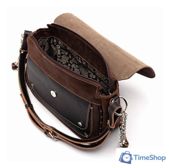 Женская сумка Igermann 1084 22С1084К3 (коричневый) - Изображение №5 — Интернет-магазин Time-Shop