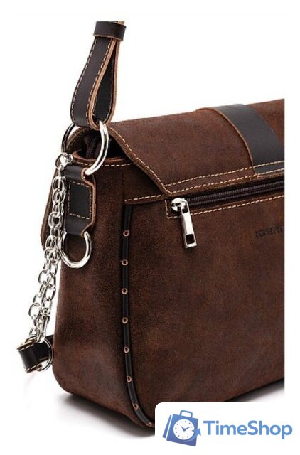 Женская сумка Igermann 1084 22С1084К3 (коричневый) - Изображение №2 — Интернет-магазин Time-Shop