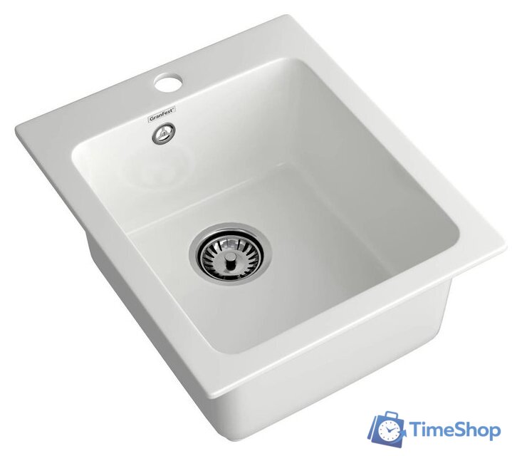 Кухонная мойка GranFest Practik 505 (иней) - Изображение №3 — Интернет-магазин Time-Shop