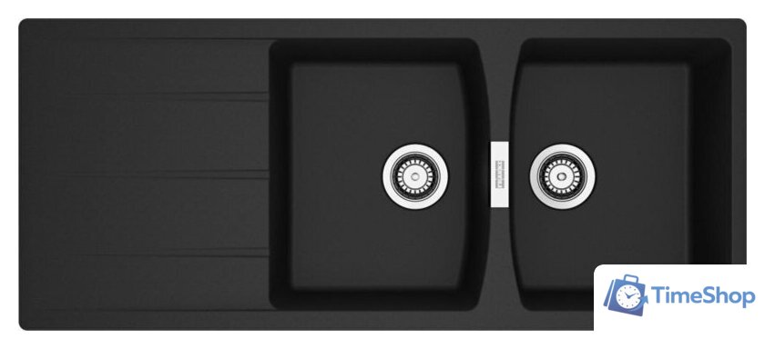 Кухонная мойка Franke Centro CNG 621-116 114.0710.230 (матовый черный) - Изображение №1 — Интернет-магазин Time-Shop