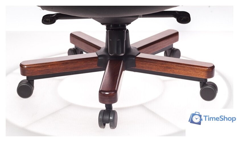 Офисное кресло Бюрократ T-9923WALNUT (черный) - Изображение №5 — Интернет-магазин Time-Shop