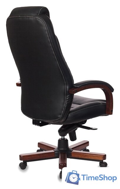 Офисное кресло Бюрократ T-9923WALNUT (черный) - Изображение №4 — Интернет-магазин Time-Shop