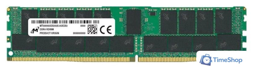 Оперативная память Micron 64GB DDR4 PC4-21300 MTA72ASS8G72PSZ-2S6E1 - Изображение №1 — Интернет-магазин Time-Shop