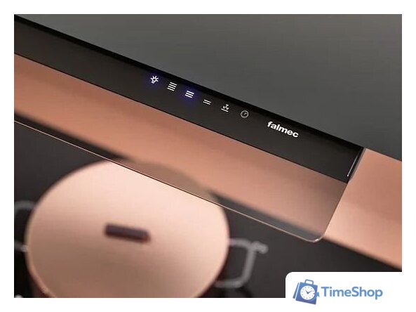 Кухонная вытяжка Falmec Virgola No-Drop Touch 90 Inox - Изображение №4 — Интернет-магазин Time-Shop