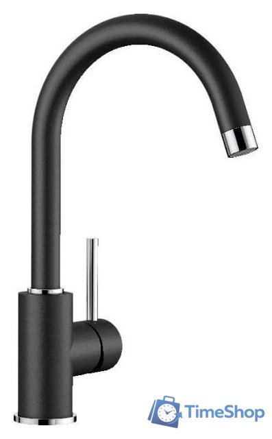 Смеситель Blanco Mida Silgranit (черный) - Изображение №1 — Интернет-магазин Time-Shop