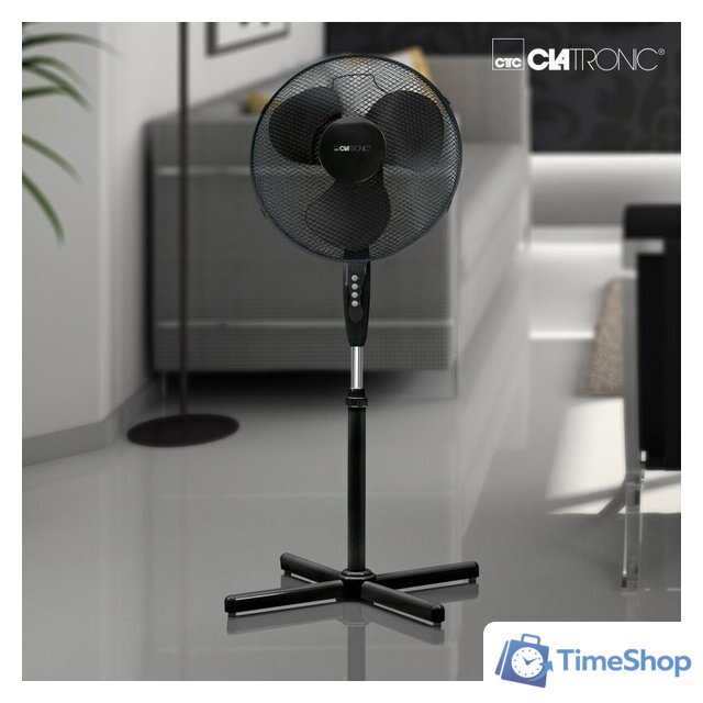 Вентилятор Clatronic VL 3603 S (черный) - Изображение №7 — Интернет-магазин Time-Shop