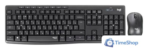 Офисный набор Logitech MK295 Silent Wireless Combo 920-009813 (графитовый) - Изображение №1 — Интернет-магазин Time-Shop