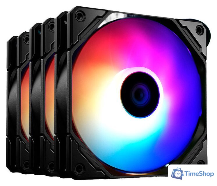 Комплект вентиляторов для корпуса ID-Cooling TF-12025-PRO-ARGB Trio - Изображение №1 — Интернет-магазин Time-Shop