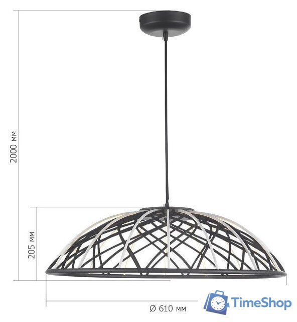 Подвесная люстра ST Luce SL6016.403.01 - Изображение №8 — Интернет-магазин Time-Shop