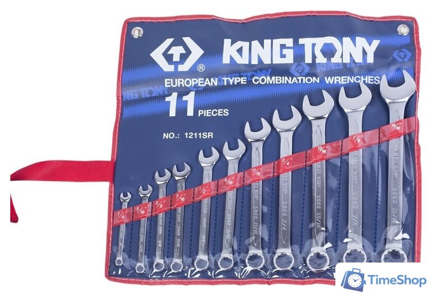 Набор ключей King Tony 1211SR (11 предметов) - Изображение №1 — Интернет-магазин Time-Shop