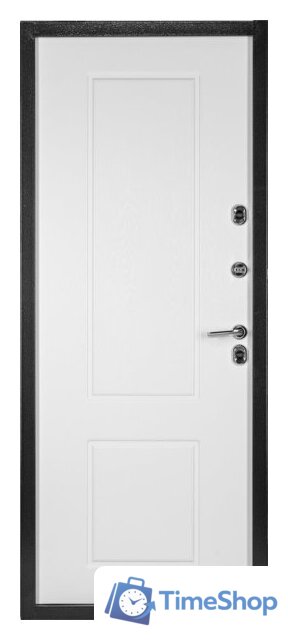 Металлическая дверь Guard Термо MG109 96x205 правая (черное серебро/белый ясень) - Изображение №3 — Интернет-магазин Time-Shop