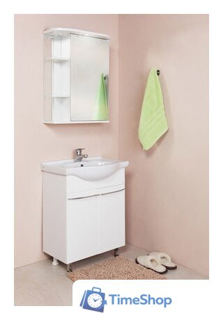  Onika Тумба под умывальник Селигер 60.10 (белый) [106006] - Изображение №2 — Интернет-магазин Time-Shop