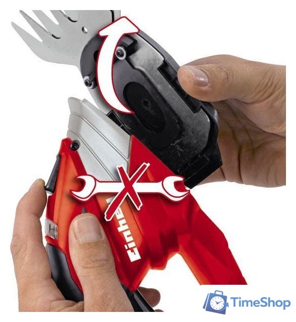 Кусторез + ножницы Einhell GE-CG 12 Li (с АКБ) - Изображение №2 — Интернет-магазин Time-Shop