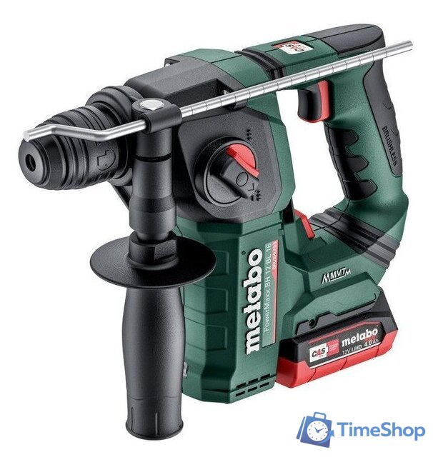 Перфоратор Metabo POWERMAXX BH 12 BL 16 600207800 (с 2-мя АКБ, кейс) - Изображение №1 — Интернет-магазин Time-Shop