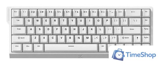 Клавиатура MCHOSE Ace 68 HE White (MCHOSE Ice Blue Magnetic) - Изображение №1 — Интернет-магазин Time-Shop