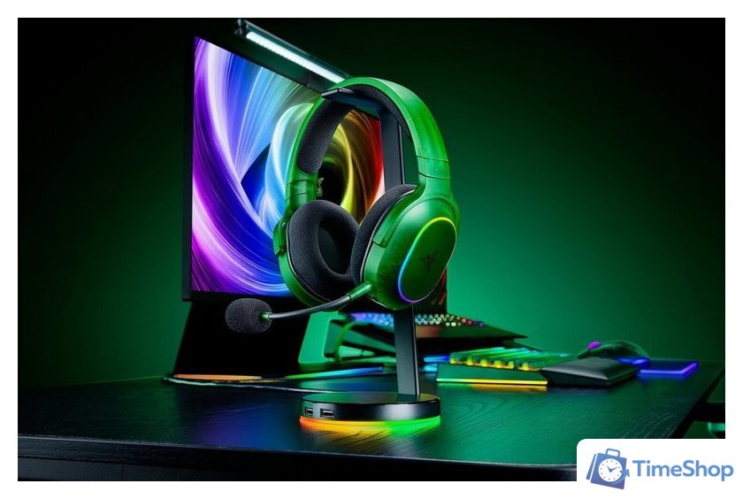 Наушники Razer Barracuda X Chroma (зеленый) - Изображение №11 — Интернет-магазин Time-Shop