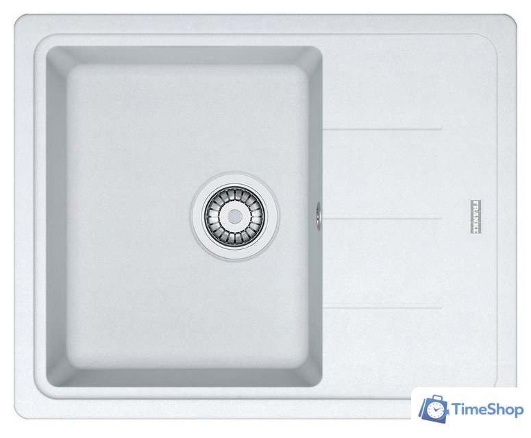 Кухонная мойка Franke Basis BFG 611-62 114.0676.304 (полярный белый) - Изображение №1 — Интернет-магазин Time-Shop