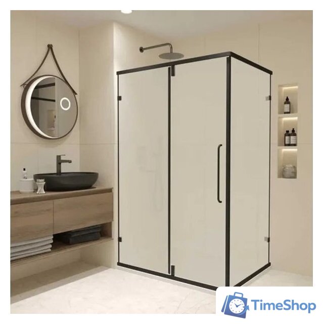 Душевой уголок RGW CL-046B 350904698-24 (черный/матовое стекло) - Изображение №1 — Интернет-магазин Time-Shop