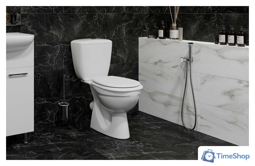 Унитаз напольный Керамин Фест МС Инкоэр-Б1 (белый, с мягким сиденьем) - Изображение №2 — Интернет-магазин Time-Shop