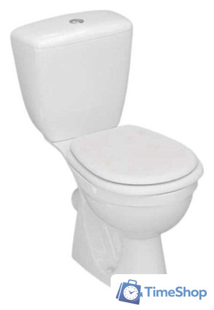 Унитаз напольный Керамин Фест МС Инкоэр-Б1 (белый, с мягким сиденьем) - Изображение №1 — Интернет-магазин Time-Shop