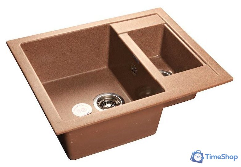 Кухонная мойка GranFest GF-Q610K (терракот) - Изображение №1 — Интернет-магазин Time-Shop