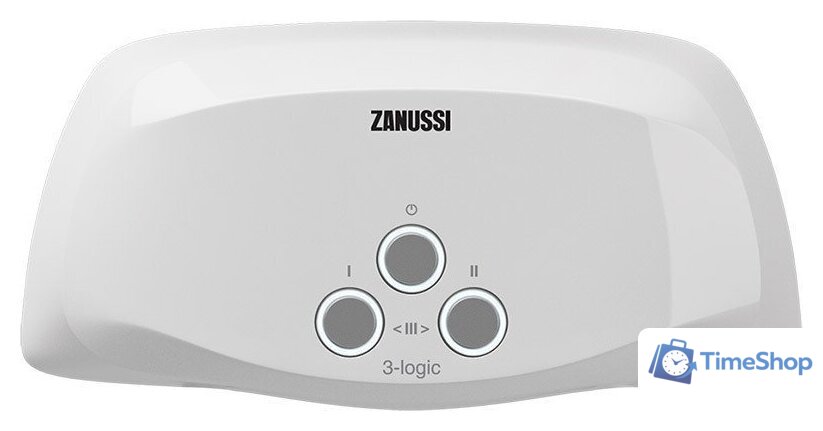Проточный электрический водонагреватель кран+душ Zanussi 3-logic 3,5 TS - Изображение №1 — Интернет-магазин Time-Shop