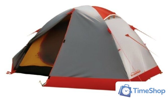 Экспедиционная палатка TRAMP Peak 2 v2 (серый) - Изображение №1 — Интернет-магазин Time-Shop