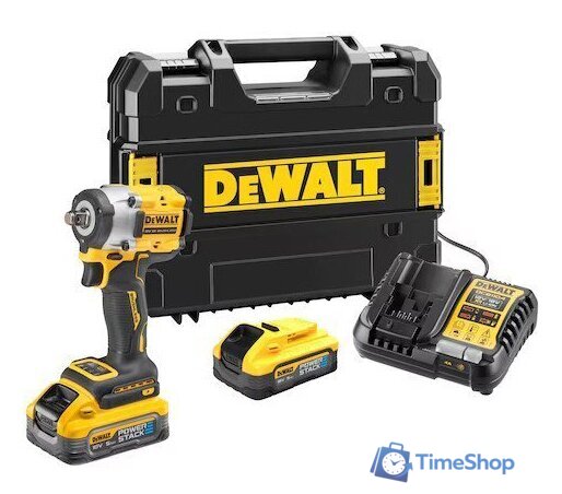 Гайковерт DeWalt DCF921H2T (с 2-мя АКБ, кейс) - Изображение №1 — Интернет-магазин Time-Shop