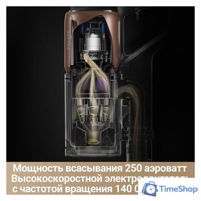 Пылесос Dreame Cordless Vacuum Cleaner Z20 Station (международная версия) - Изображение №9 — Интернет-магазин Time-Shop