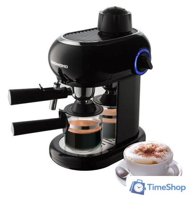 Рожковая кофеварка Redmond (Редмонд) RCM-1521 - Изображение №6 — Интернет-магазин Time-Shop