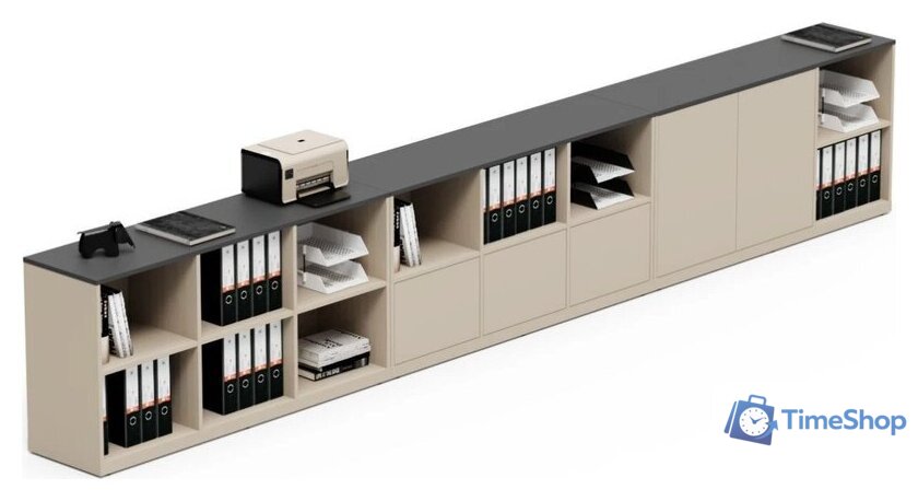 Тумба Crafto Мальта 06 150x40x75 (латте/графит) - Изображение №2 — Интернет-магазин Time-Shop