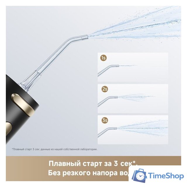 Ирригатор  Trouver Ripple 10 water flosser Black AWF14A - Изображение №8 — Интернет-магазин Time-Shop