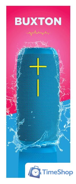 Беспроводная колонка Buxton BBS 5500 (голубой) - Изображение №13 — Интернет-магазин Time-Shop