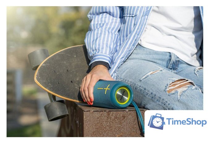 Беспроводная колонка Buxton BBS 5500 (голубой) - Изображение №14 — Интернет-магазин Time-Shop