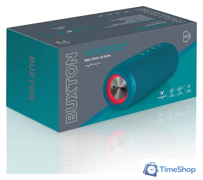 Беспроводная колонка Buxton BBS 5500 (голубой) - Изображение №9 — Интернет-магазин Time-Shop