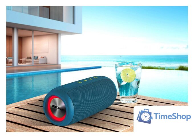 Беспроводная колонка Buxton BBS 5500 (голубой) - Изображение №16 — Интернет-магазин Time-Shop