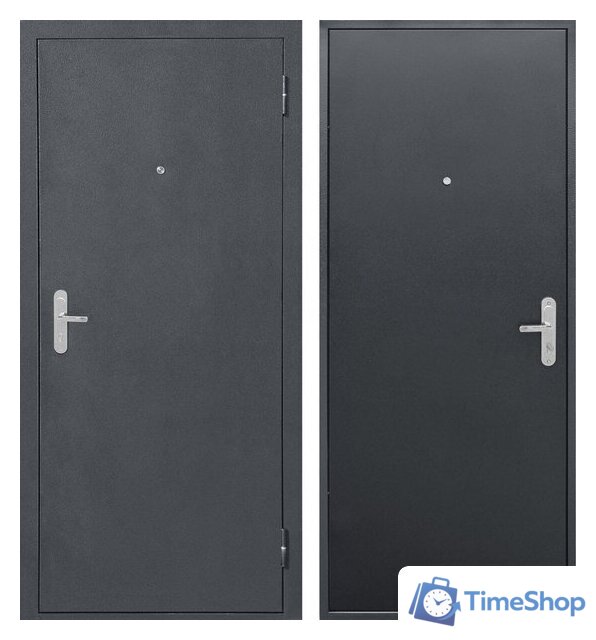 Металлическая дверь Guard Металл/металл Антик серебро (86x205, правая) - Изображение №1 — Интернет-магазин Time-Shop