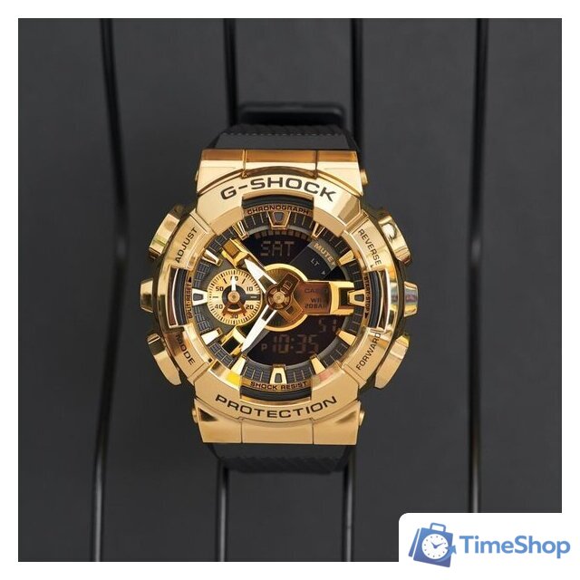 Наручные часы Casio G-Shock GM-110G-1A9 - Изображение №3 — Интернет-магазин Time-Shop