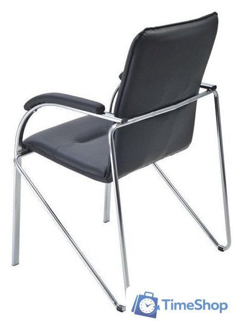 Офисный стул Helmi Самба М HL-F04 344607 (металл хром/экокожа/черный BOX2) - Изображение №6 — Интернет-магазин Time-Shop