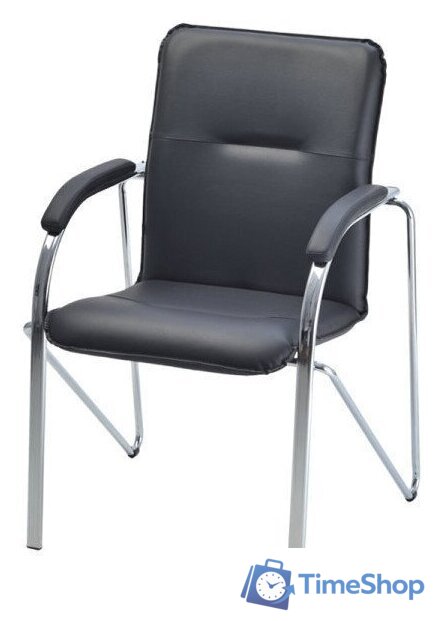 Офисный стул Helmi Самба М HL-F04 344607 (металл хром/экокожа/черный BOX2) - Изображение №7 — Интернет-магазин Time-Shop