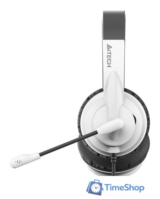 Наушники A4Tech HU-10 (белый) - Изображение №2 — Интернет-магазин Time-Shop