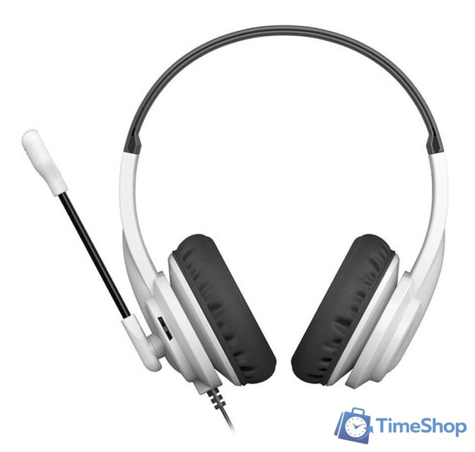 Наушники A4Tech HU-10 (белый) - Изображение №3 — Интернет-магазин Time-Shop