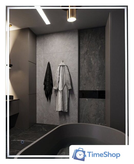  Алмаз-Люкс Зеркало Darwin 80100s-6 (с подсветкой) - Изображение №1 — Интернет-магазин Time-Shop