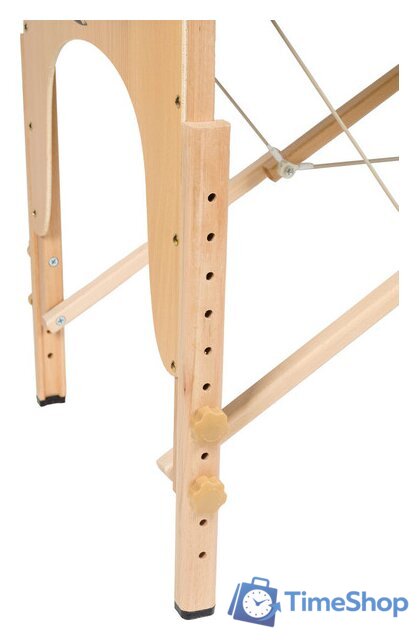 Массажный стол Atlas Sport складной 2-с 60 см деревянный (коричневый) - Изображение №5 — Интернет-магазин Time-Shop