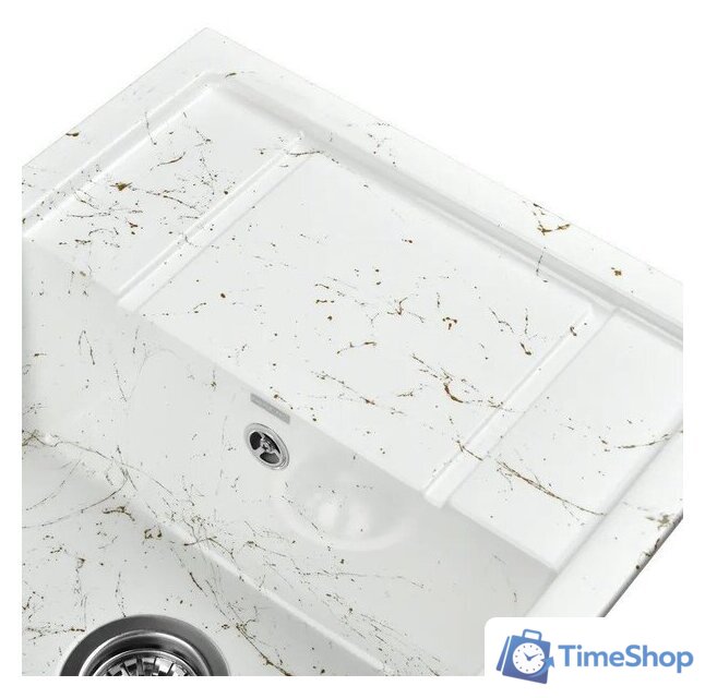 Кухонная мойка Wisent WB19-13 (с сифоном GER013) - Изображение №4 — Интернет-магазин Time-Shop