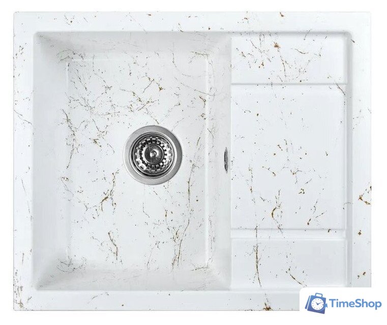 Кухонная мойка Wisent WB19-13 (с сифоном GER013) - Изображение №1 — Интернет-магазин Time-Shop