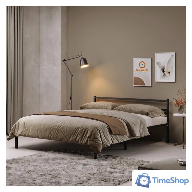 Кровать Домаклево Лофт 140x200 (серый) - Изображение №6 — Интернет-магазин Time-Shop