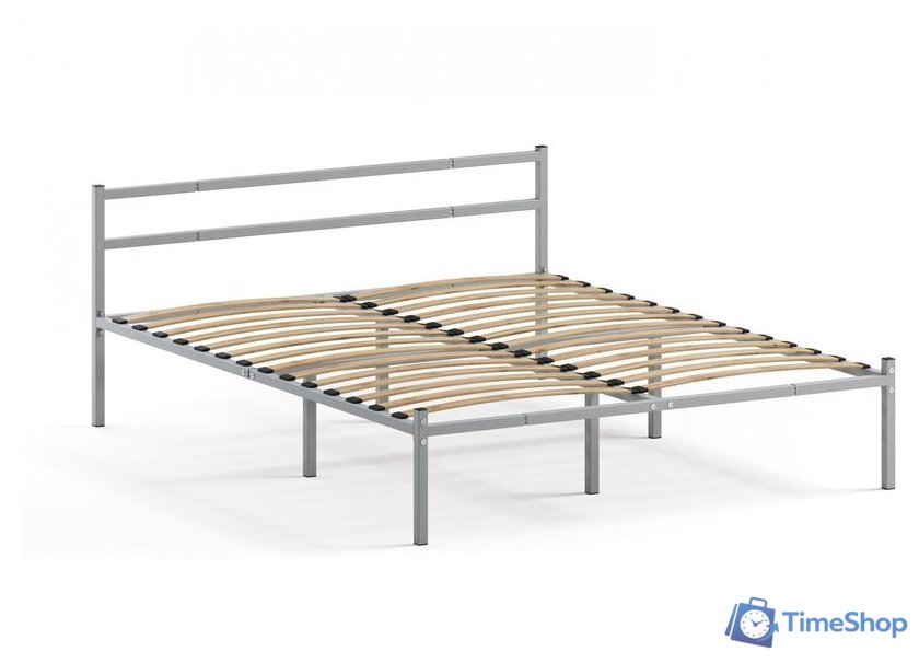 Кровать Домаклево Лофт 140x200 (серый) - Изображение №3 — Интернет-магазин Time-Shop